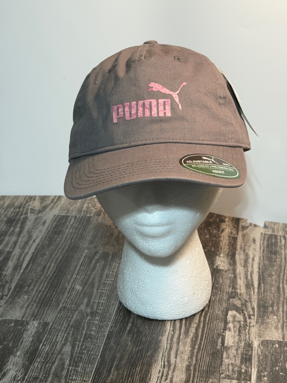 Puma Women's Puma Infuse Dad Cap Gray/Pink NWT